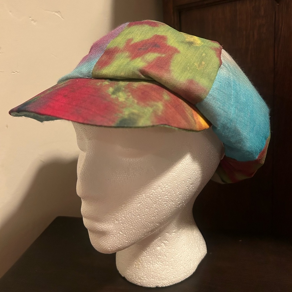 Colorful Haight Ashbury Tie-Dye Hat New with Tags